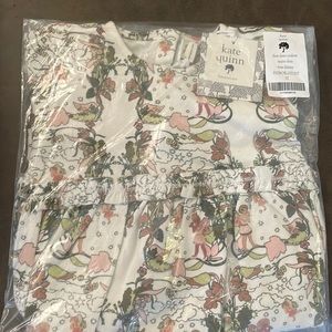 Kate Quinn 3T short sleeve 100% cotton empire dress